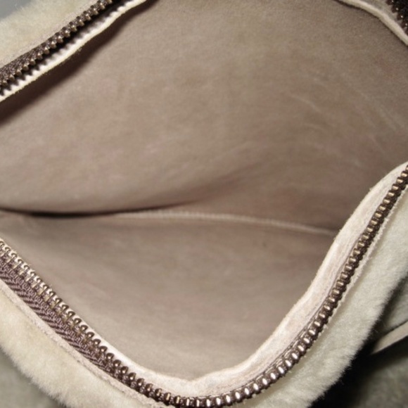 Canterbury Sheepskin Babe Shearling Crossbody Bag Made In New Zealand NWOT - Picture 2 of 9